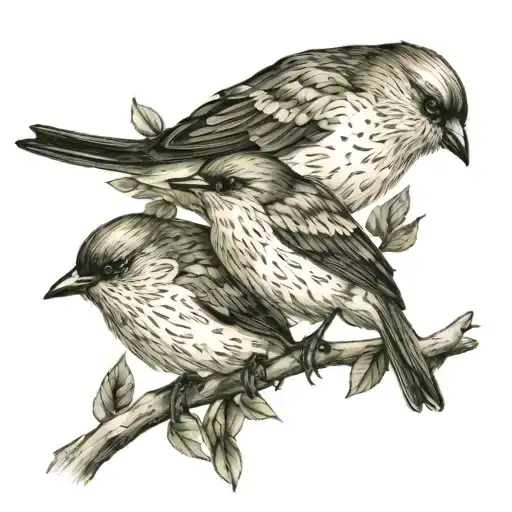 Bird Representing Sisters