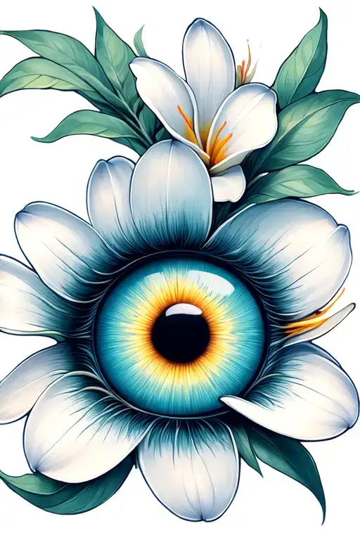 Plumeria Evil Eye