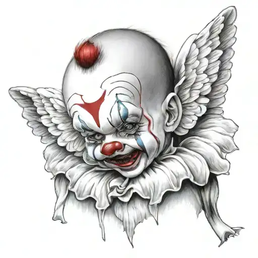 Gangser Clown Baby Angel