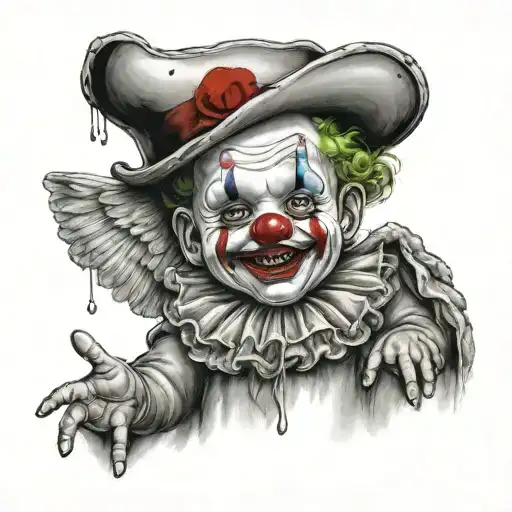 Gangser Clown Baby Angel