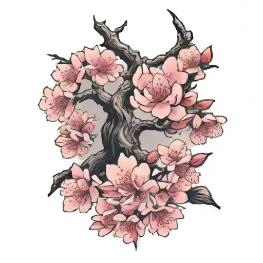 Japanese Cherry Blossom Tree