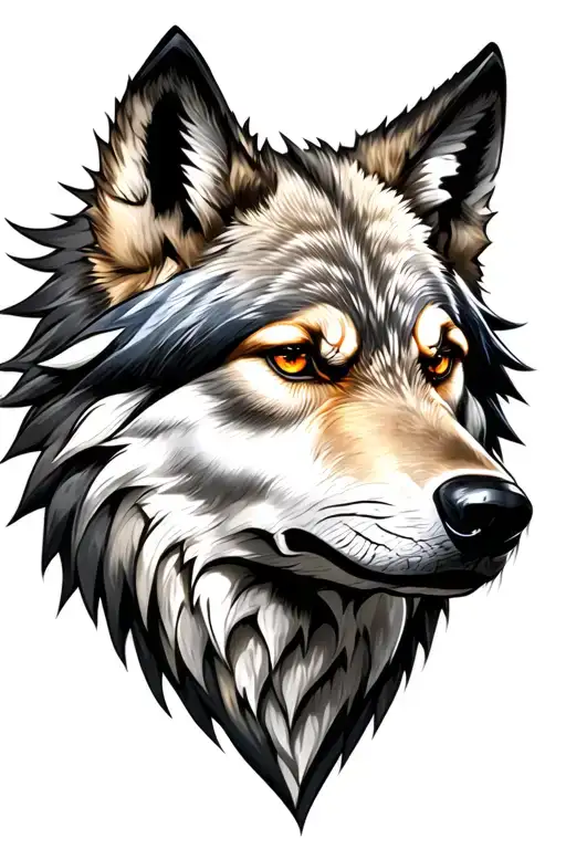 Wolf Head Evil And Good