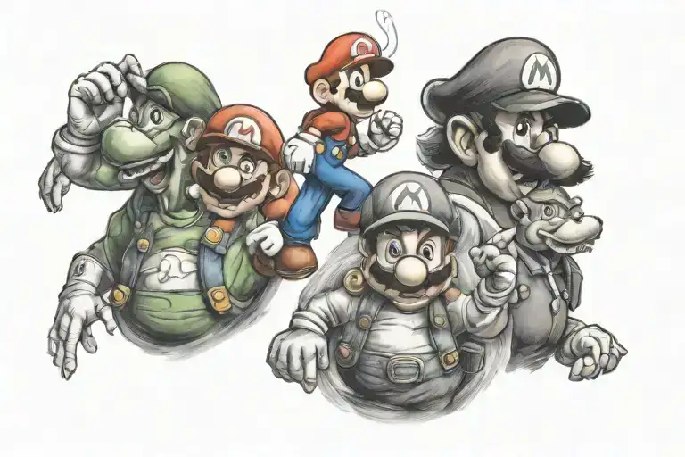 Evolution Of Mario