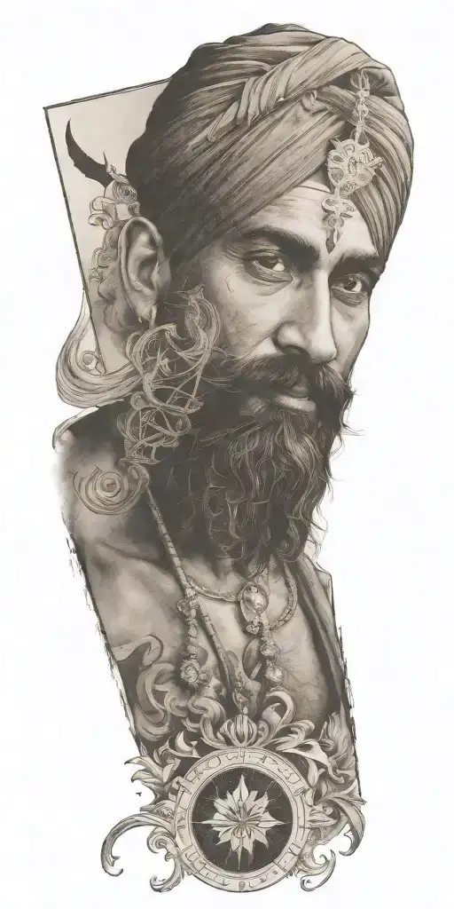 Punjabi Sikh Wearing