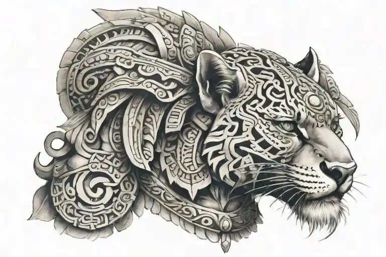 Aztec Jaguar Warrior