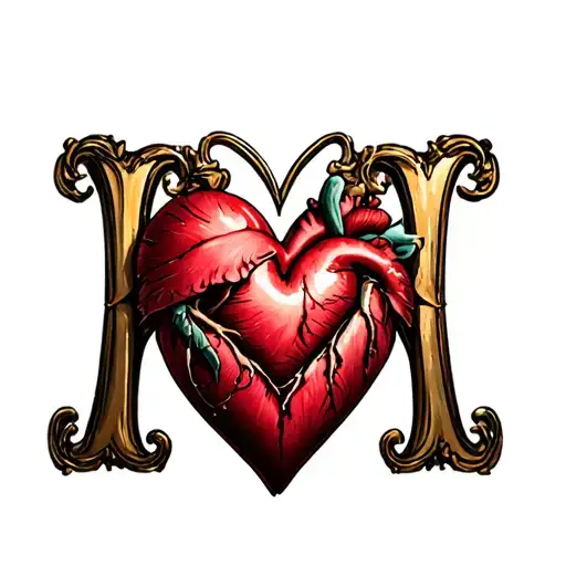 Initial M & T With Heart