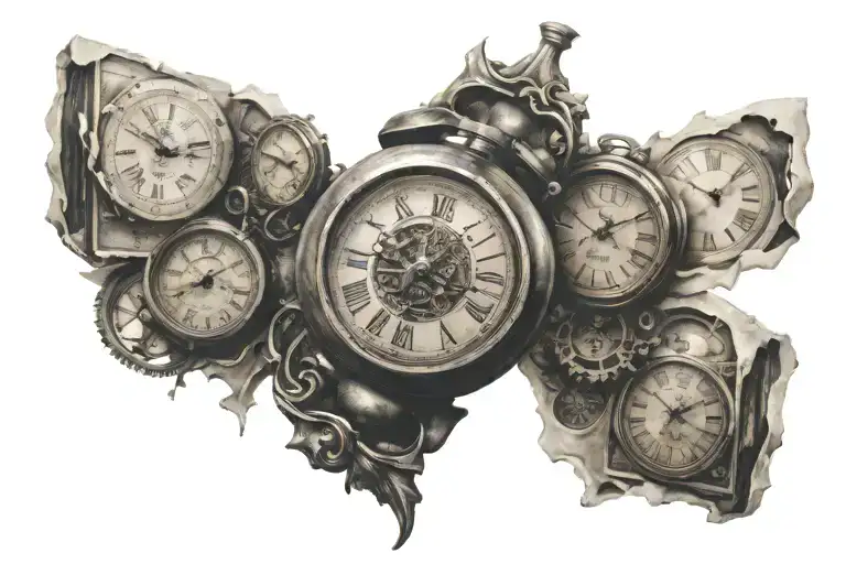 Broken Time Storing Memories