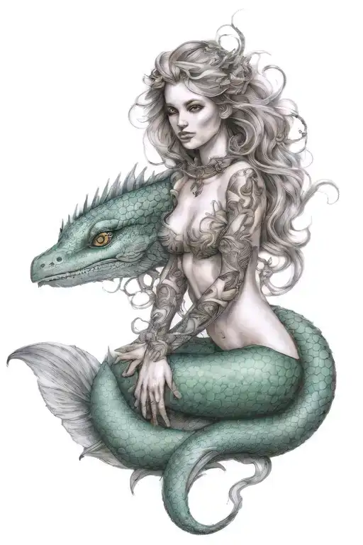 Fantasy Mermaid Dragons Etc