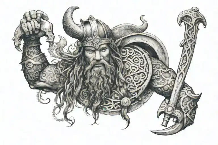 Viking Oscar Aquarius Zodiac Sign