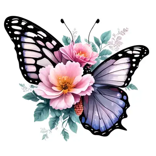 Floral Butterfly