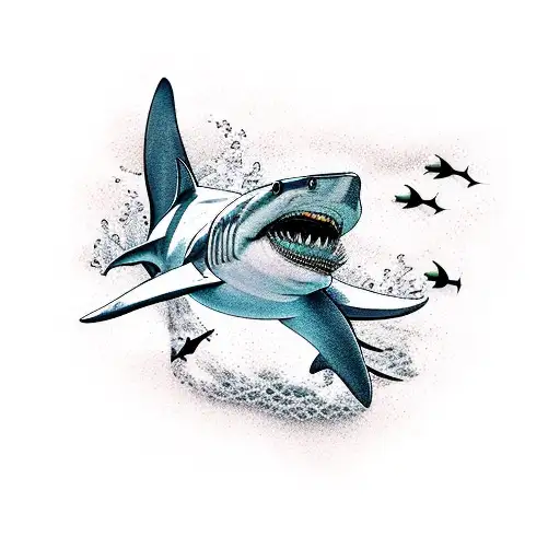 Shark Scubadiver Motorcicle