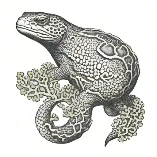 Moray Eel Gliding Between Corals Ocean Conservation