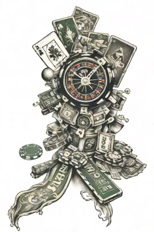 1960S Las Vegas Gambling Themed