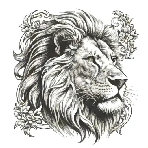 Christian Cross Lion