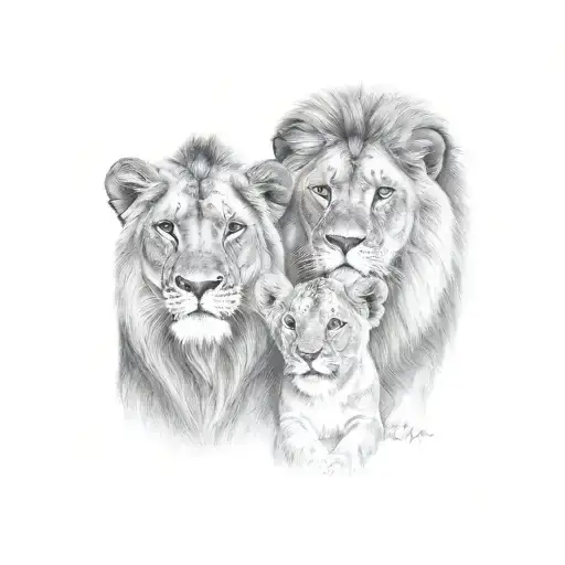 Lion Family
