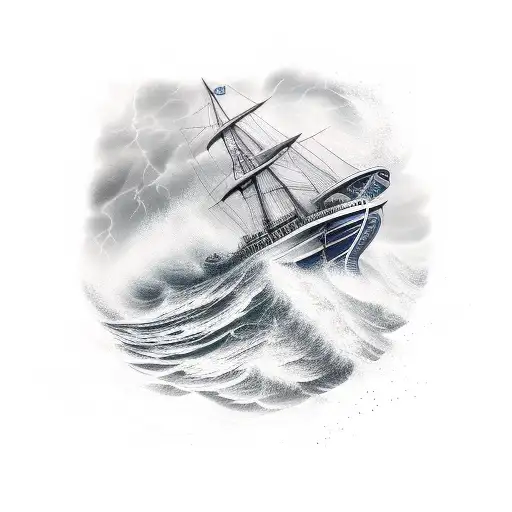 Nautical Storm Scene