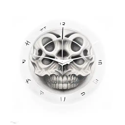 Face With A Melt Clock