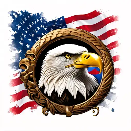 Eagle Gun Wrapped Round