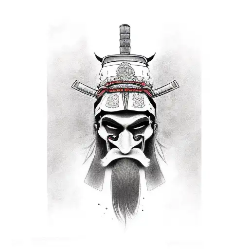 Japanese Samurai Creepy