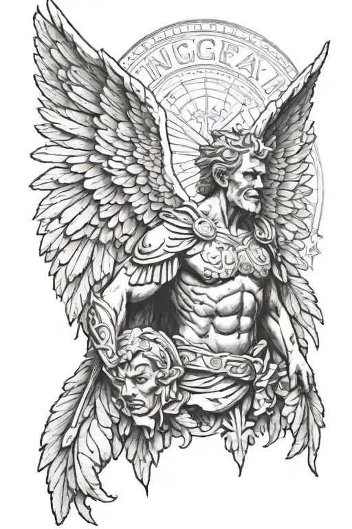 Angel Wings And Caesar