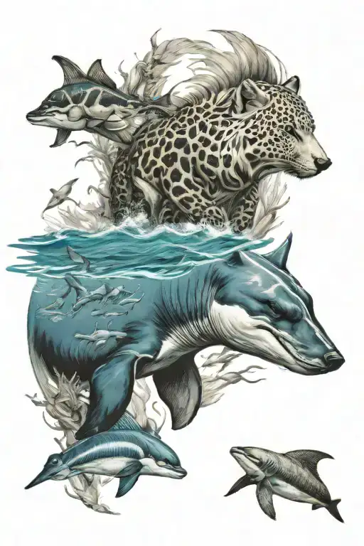 Animals And Ocean