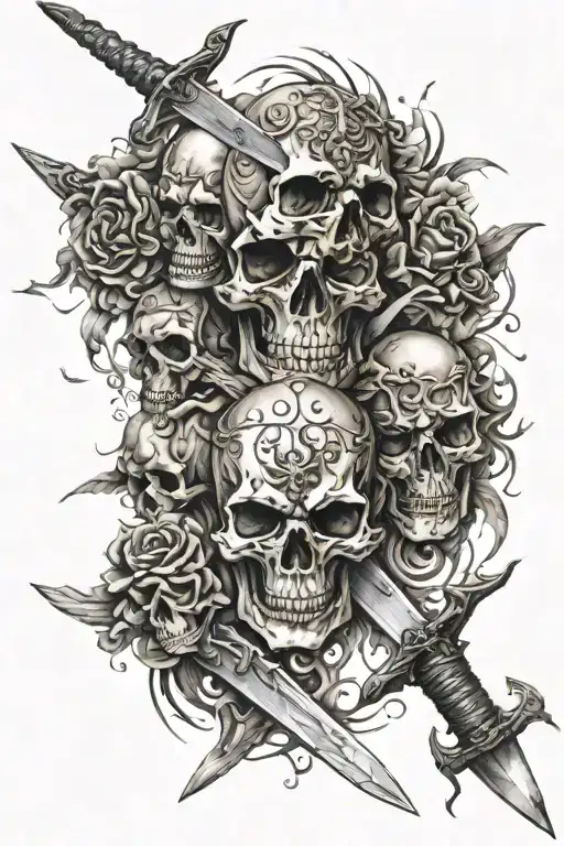 Skulls And Sword