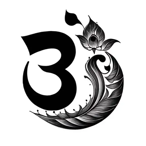 Divya And Om Symbol