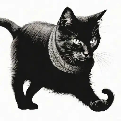 A Cat Wearing Sweater