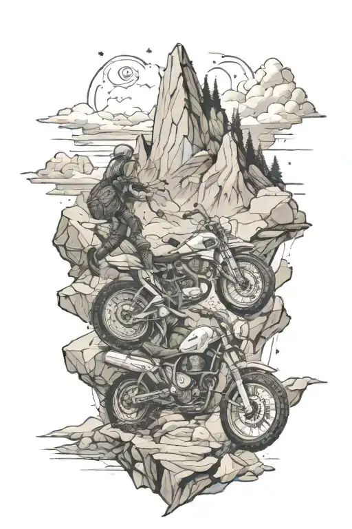 Adventure Travel Wild-camping Mountains Adventure Motorcycle Rock-climbing