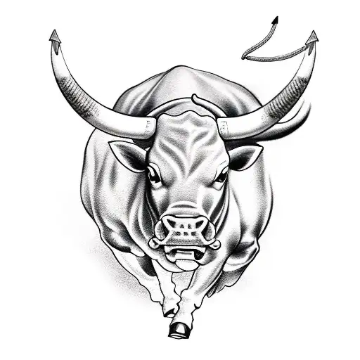 Archer Riding A Bull