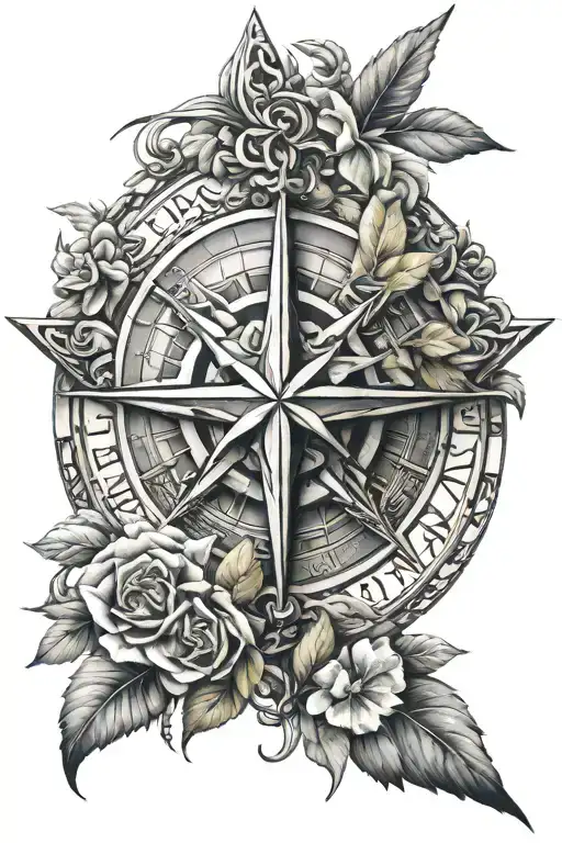 Wind Rose With Hoana