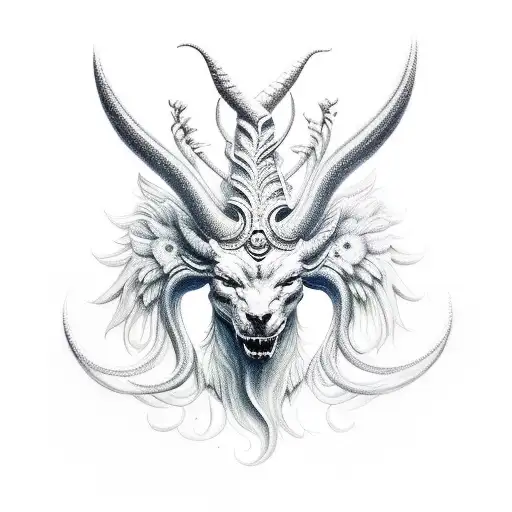 A Mythical Creature Representing Discipline