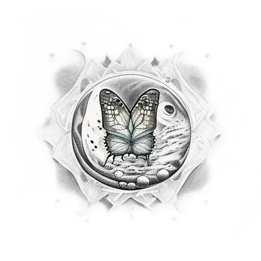 Butterly On The Moon