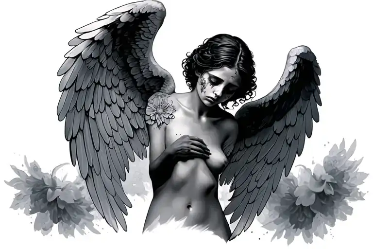 Sad Angel Wings