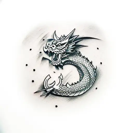 Tough Manly Baseball Bat Broken Dragon And Axe