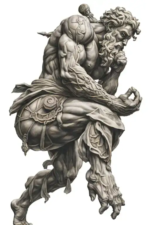 Mythologie Atlas Holding The World