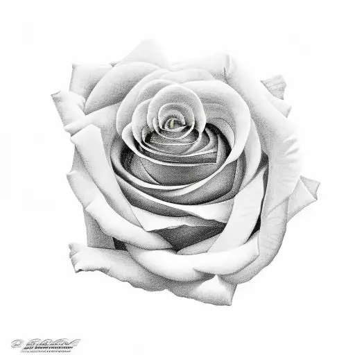 Rose Bush With Five Roses