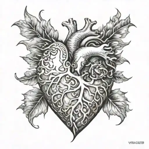 Fire In Viens Realistic Heart