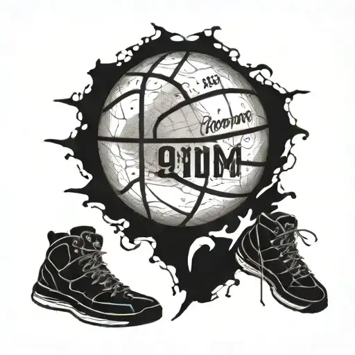 Basketball With Coordinates Of Locations Played Basketball In My Life