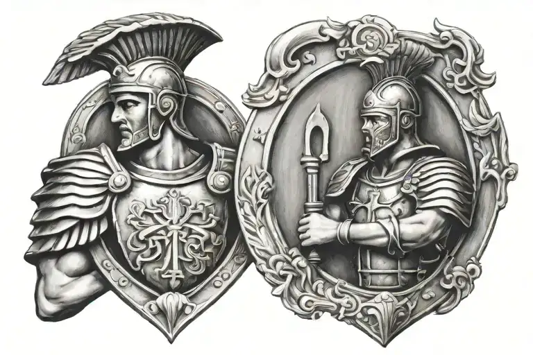 Roman Soldier Shield