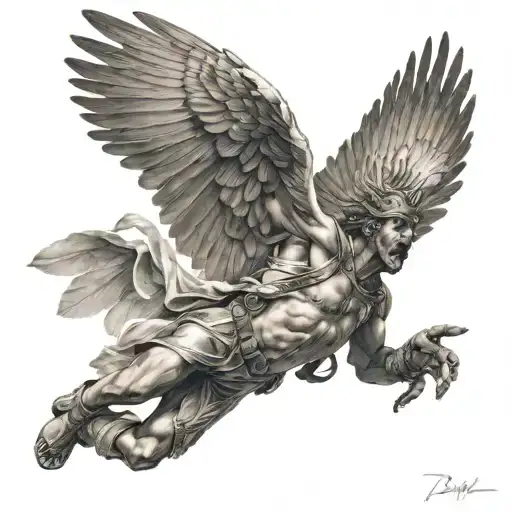 Icarus Falling From Sky