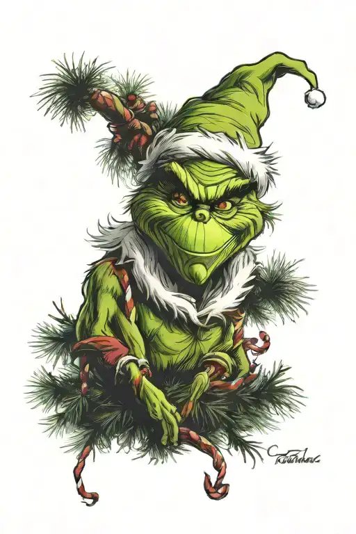 Grinch Stole Christmas Tree