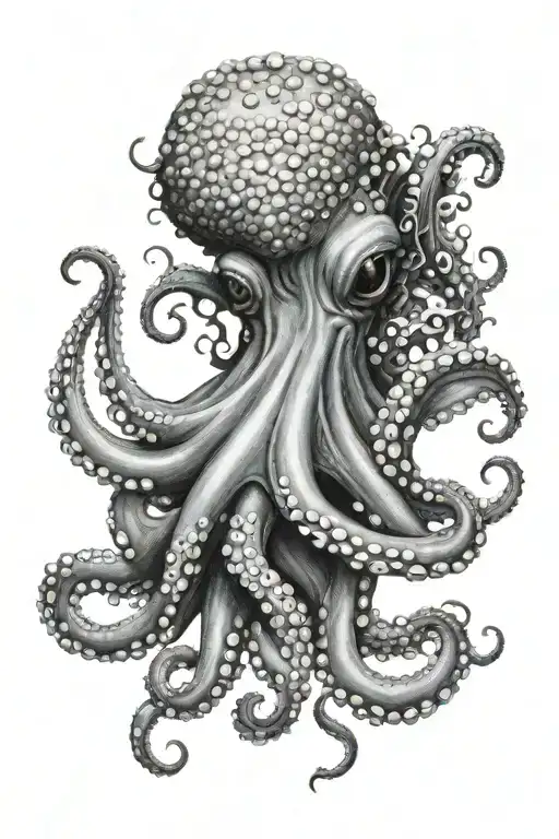Octopus With Tentacles