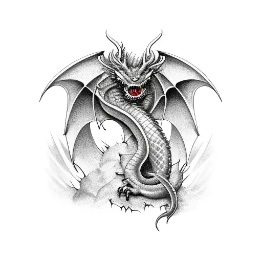 Dragon Com Gladiador