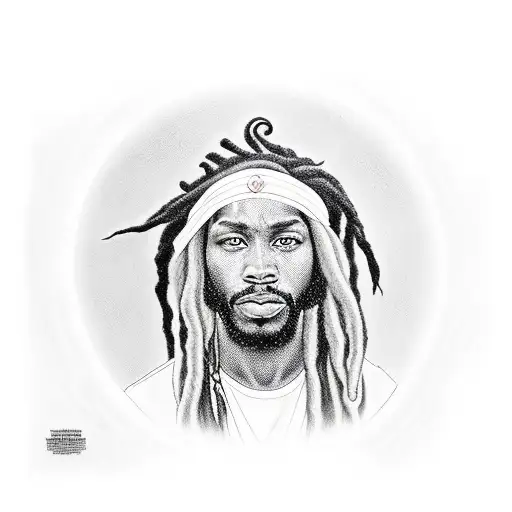 African American Jesus With Dreads