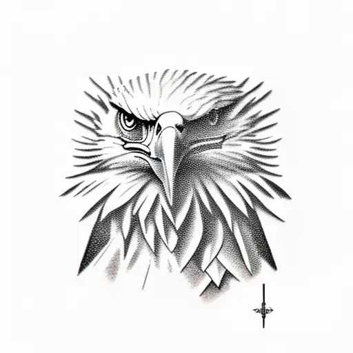 Eagle With Gladiator