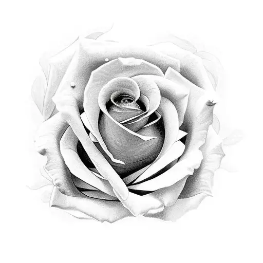 Rose With A Long Stem