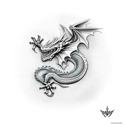 Dragon Alas Abiertas