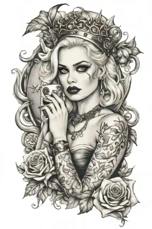 Woman Like Harley Queen