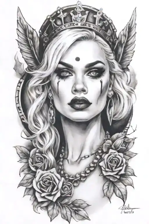 Woman Like Harley Queen